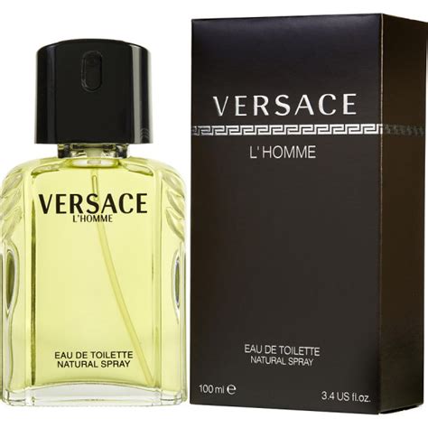 l'homme versace eau de toilette 100 ml|versace l'homme notes.